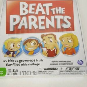 Beat the Parents Board Game Kids vs Grown Ups 6+ NEW SEALED